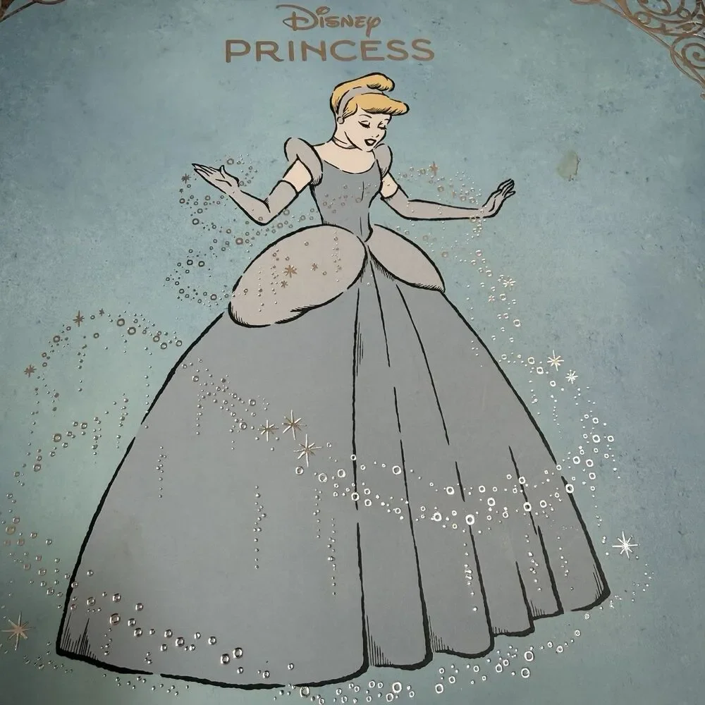 HUGE New Cinderella Disney Princess Face & Eyeshadow Palette 22 Shades w/Mirror